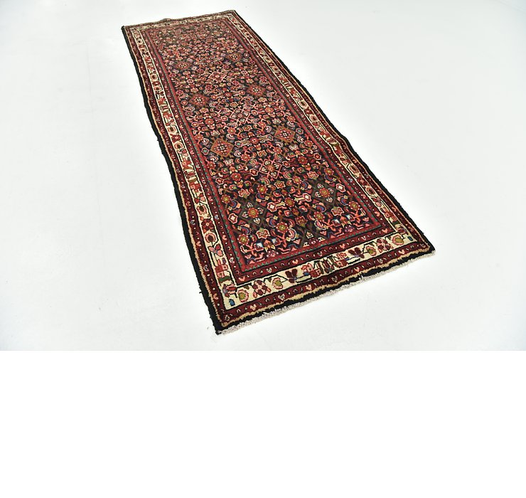 107cm x 287cm Hossainabad Persian Run...