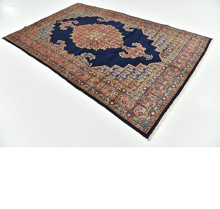 6' 4 x 10' Golpayegan Persian Rug