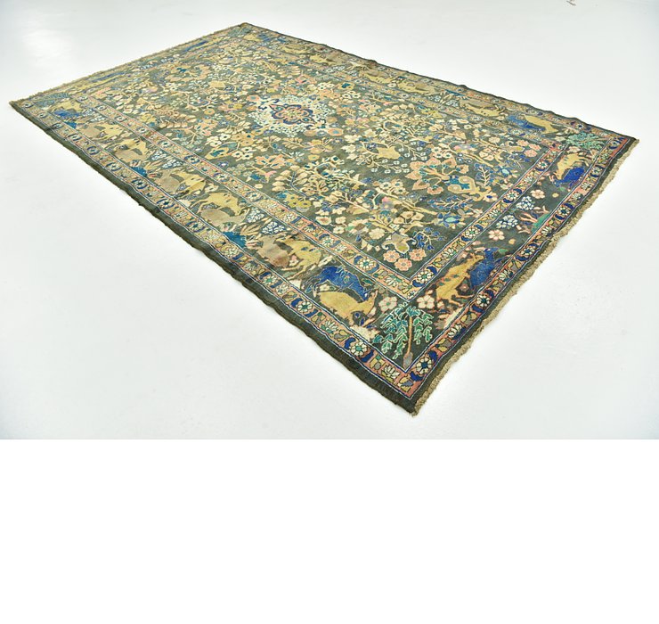7' x 11' 4 Nanaj Persian Rug