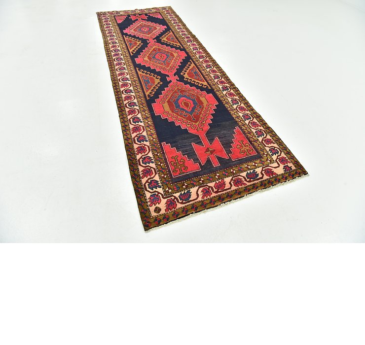 3' 7 x 10' 6 Hamedan Persian Runner ...