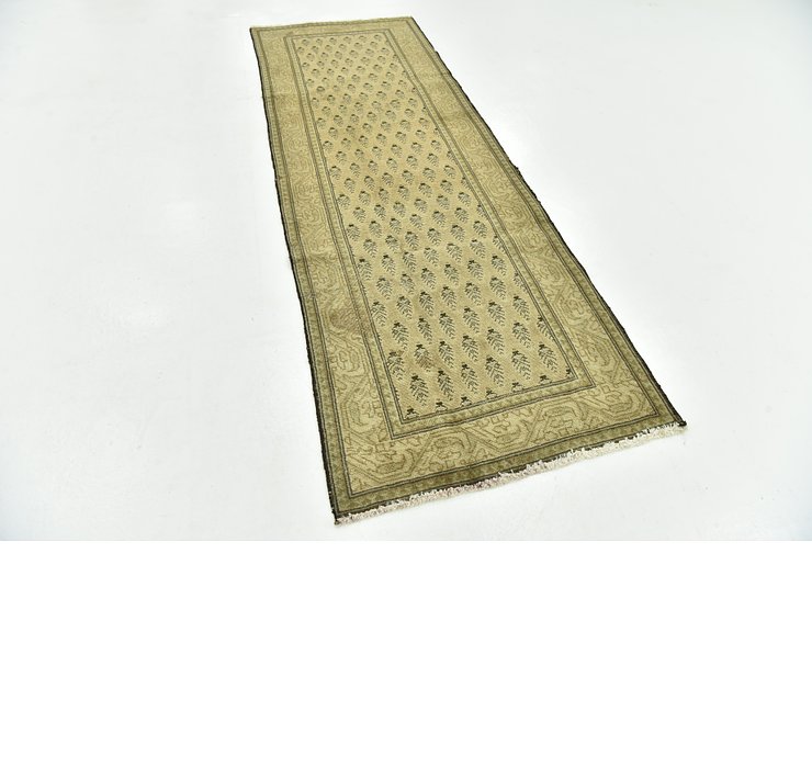 3' 2 x 9' 3 Tabriz Persian Runner Rug
