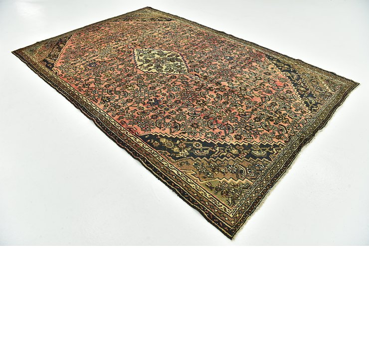 6' 7 x 10' 4 Hamedan Persian Rug