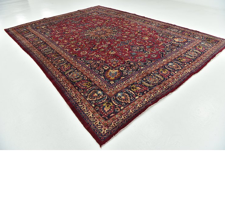 9' 8 x 13' Mashad Persian Rug