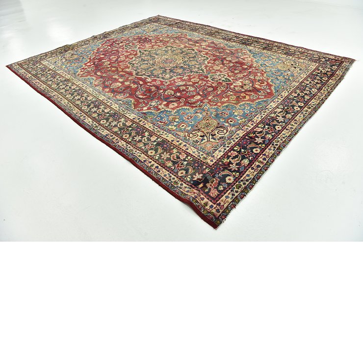 9' 9 x 12' 4 Mashad Persian Rug