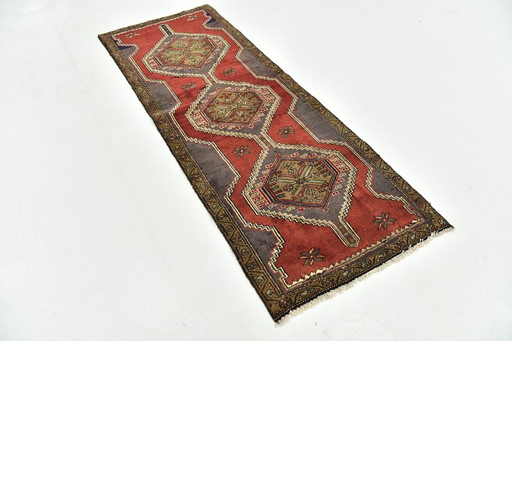 2' 6 x 6' 7 Zanjan Persian Runner Rug