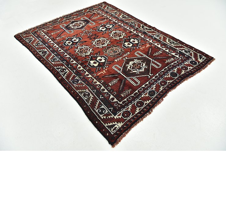 5' 8 x 7' Shiraz-Lori Persian Rug
