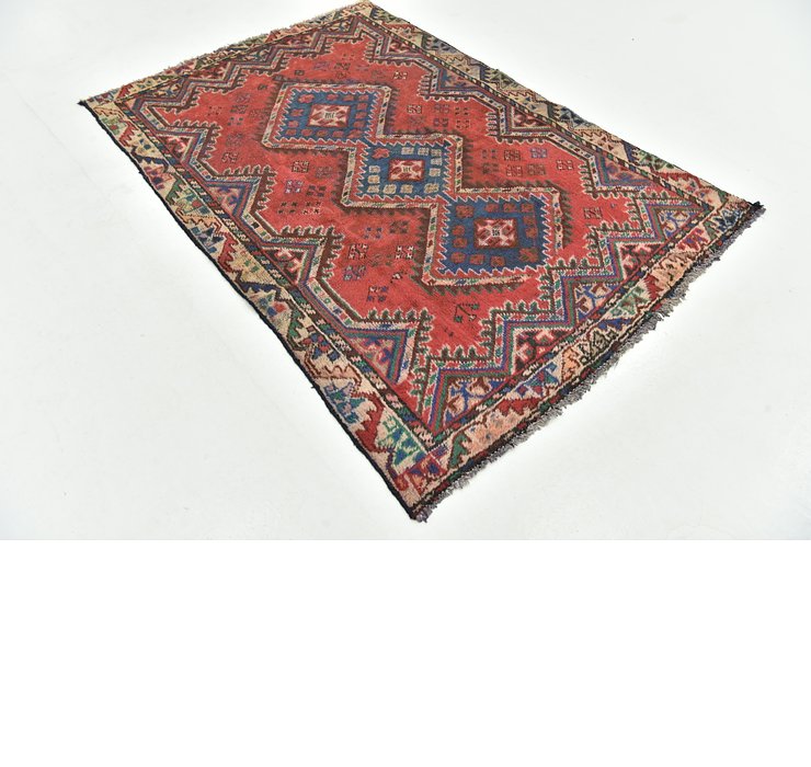 4' 3 x 6' 2 Ferdos Persian Rug