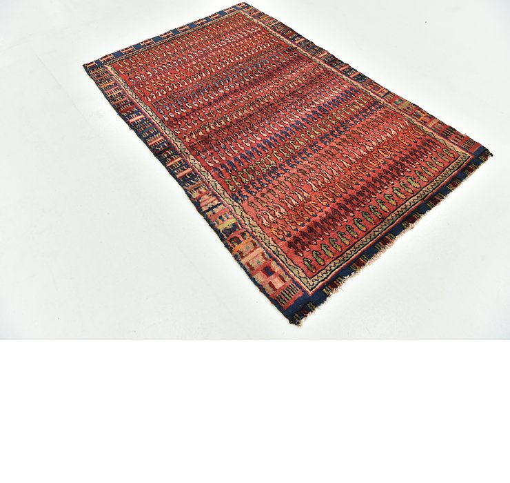 3' 9 x 5' 10 Hamedan Persian Rug