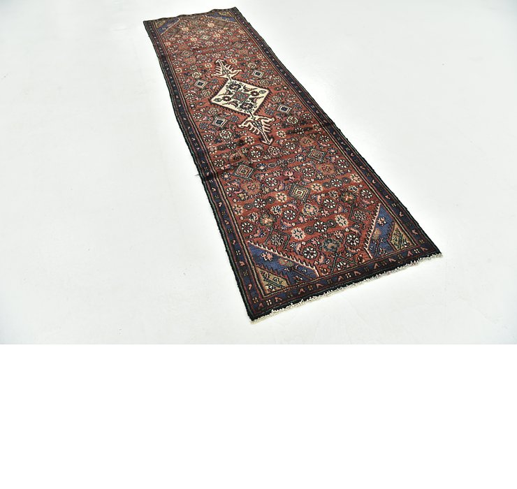 2' 8 x 9' Hossainabad Persian Run...