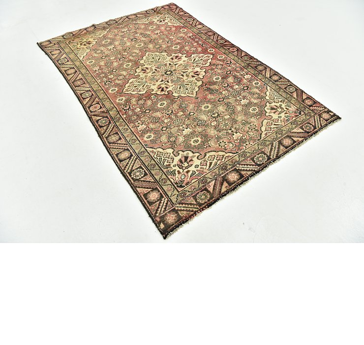 4' 6 x 6' 6 Hossainabad Persian Rug