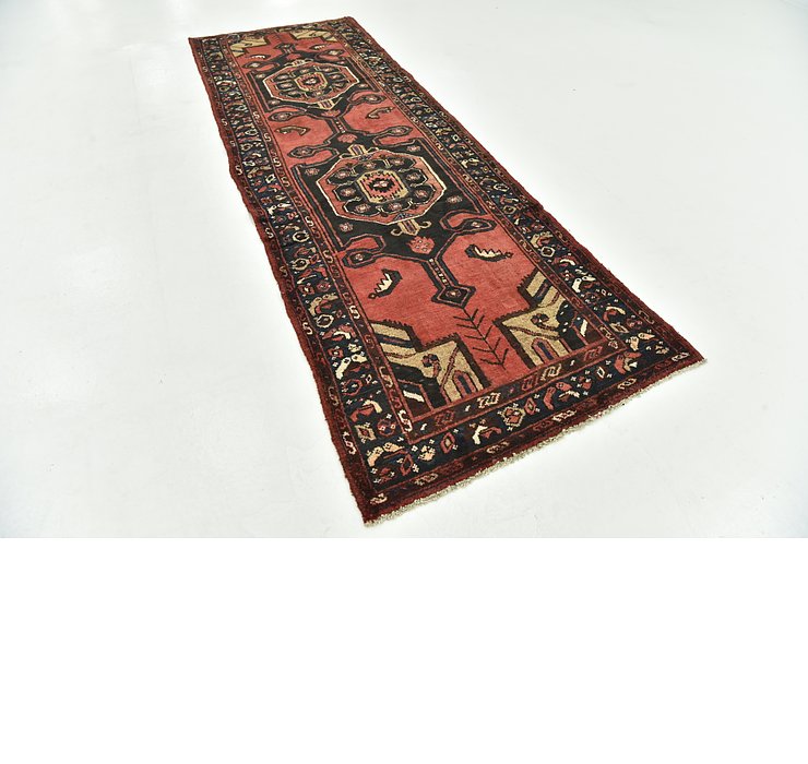 3' 2 x 9' 7 Hamedan Persian Runner ...
