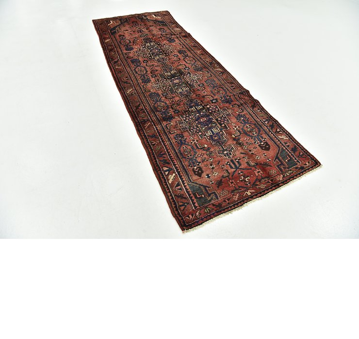 3' 5 x 9' 5 Khamseh Persian Runner ...