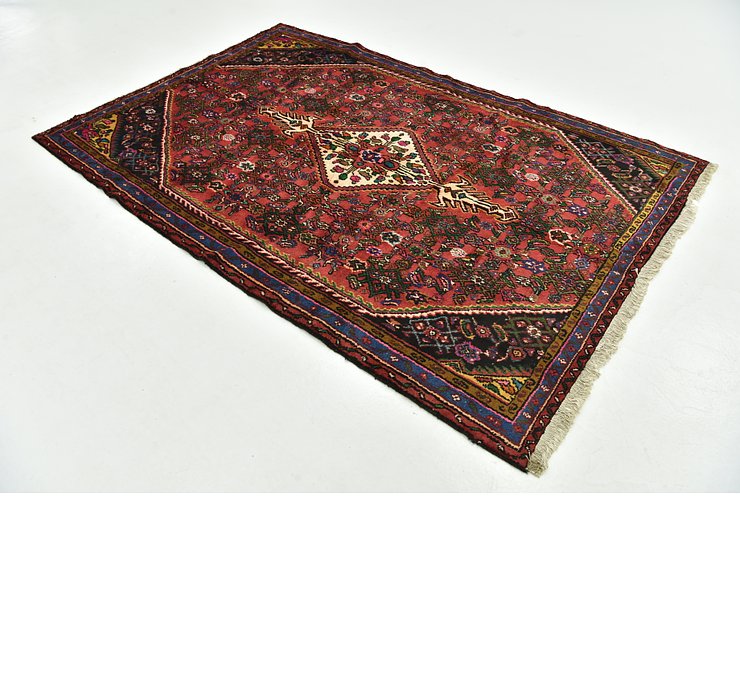 5' 3 x 8' Hamedan Persian Rug