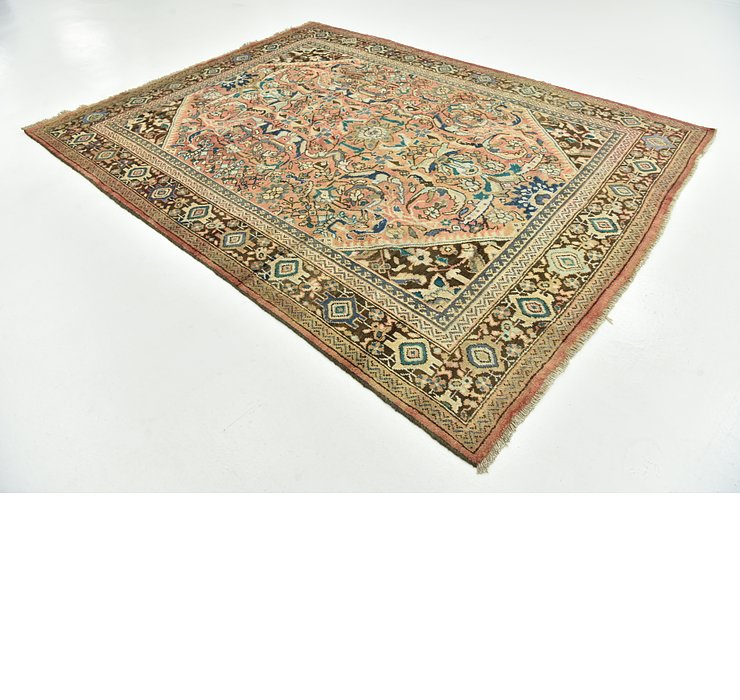 8' x 10' 6 Mahal Persian Rug