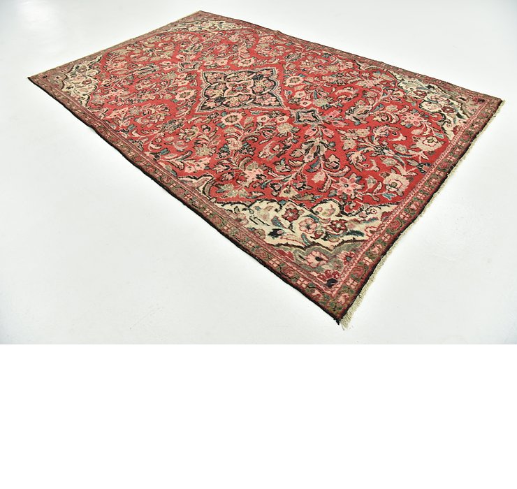 6' 7 x 9' 10 Meshkabad Persian Rug