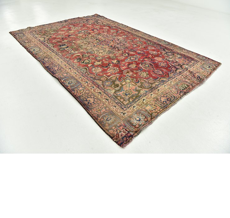 5' 7 x 8' 5 Mashad Persian Rug