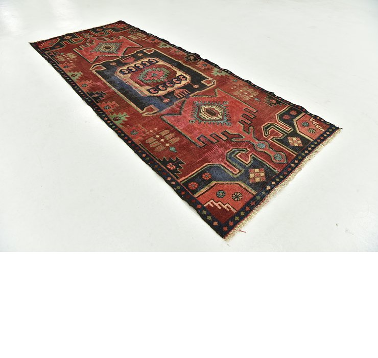 90cm x 213cm Hamedan Persian Runner ...