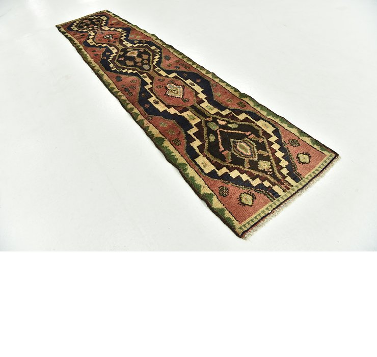 55cm x 235cm Hamedan Persian Runner ...