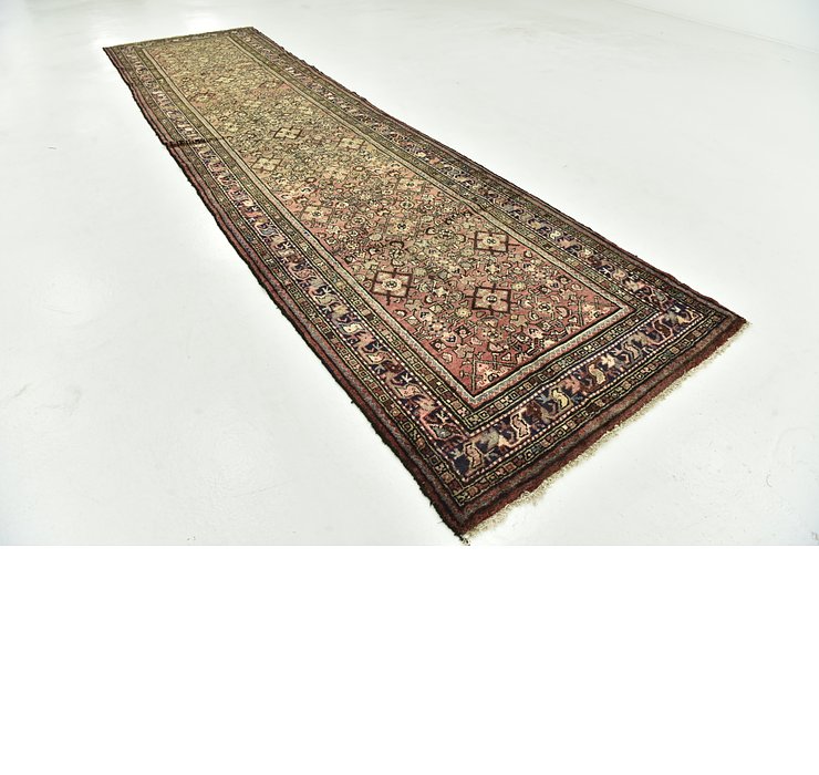 107cm x 417cm Hossainabad Persian Run...