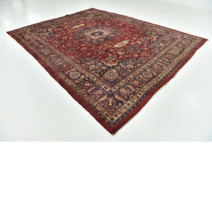 9' 9 x 12' 5 Mashad Persian Rug