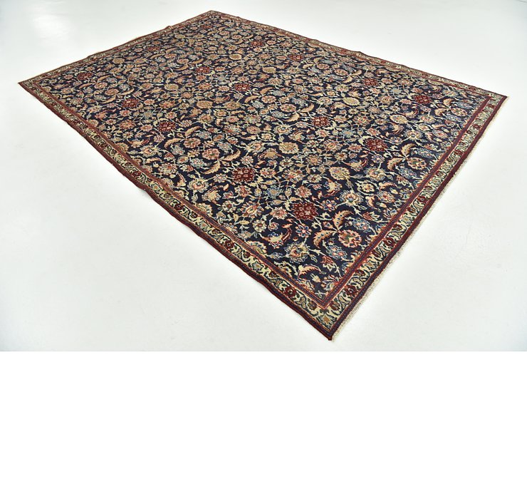 7' 5 x 10' 6 Kashan Persian Rug