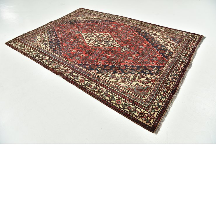 6' 5 x 9' 2 Hamedan Persian Rug