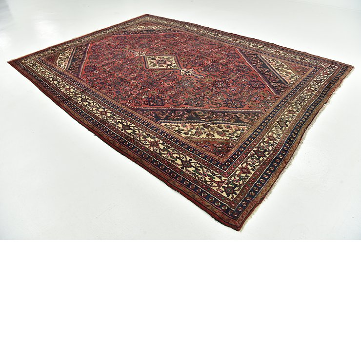 8' 10 x 11' 11 Hamedan Persian Rug