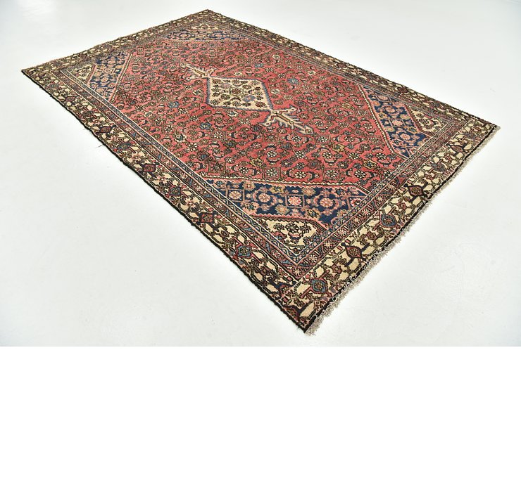6' 2 x 9' 3 Hamedan Persian Rug