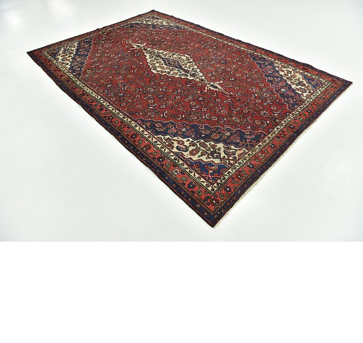6' 6 x 9' 10 Hamedan Persian Rug