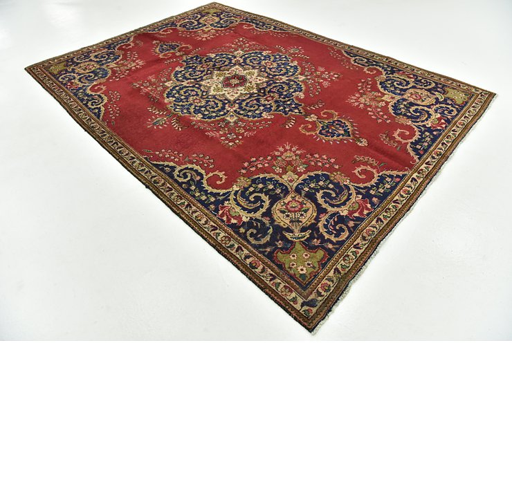 7' 3 x 10' 5 Tabriz Persian Rug