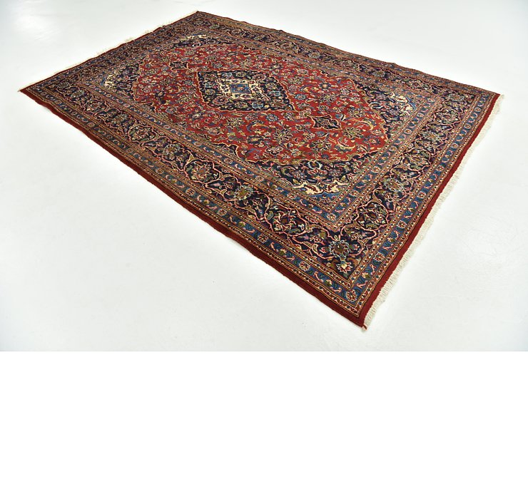 6' 4 x 9' 8 Mashad Persian Rug