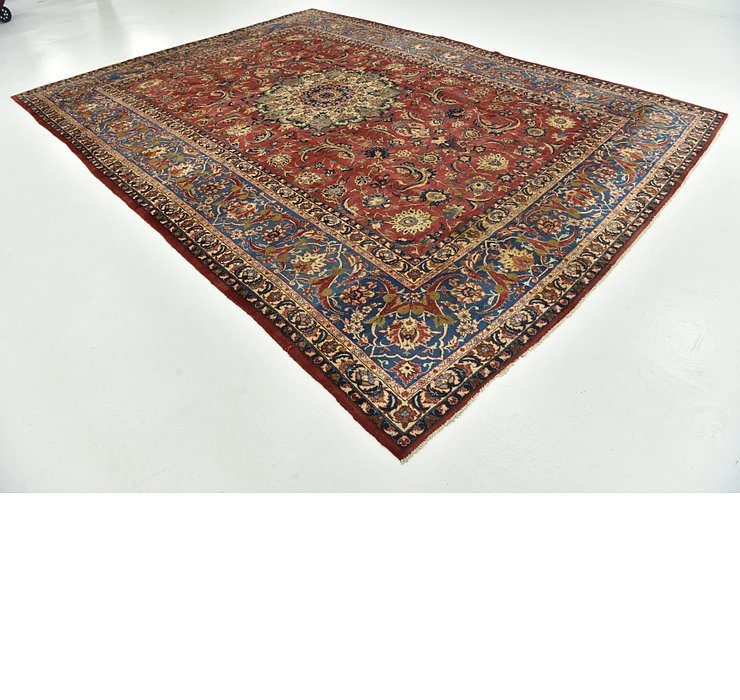 10' x 13' 6 Isfahan Persian Rug