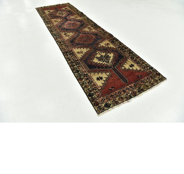 90cm x 307cm Meshkin Persian Runner ...