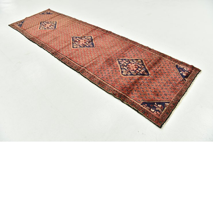 90cm x 305cm Hamedan Persian Runner ...