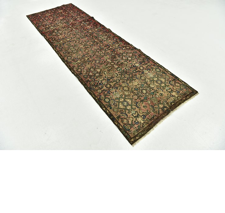85cm x 275cm Hossainabad Persian Run...