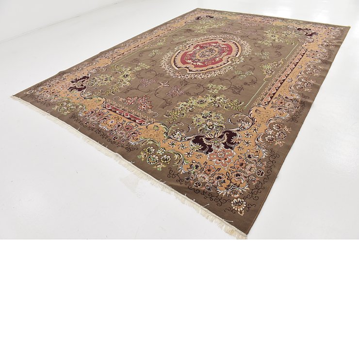 9' 8 x 13' Tabriz Design Rug