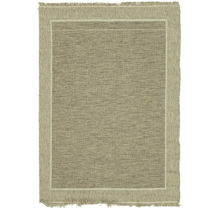 155cm x 215cm Outdoor Border Rug