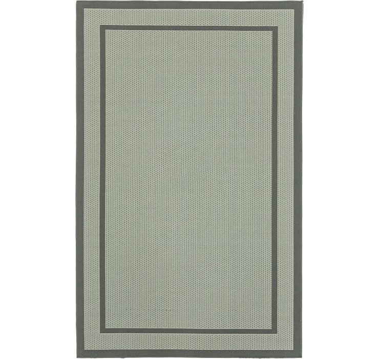 160cm x 245cm Outdoor Border Rug