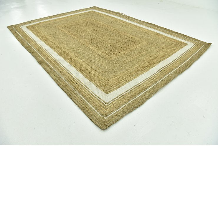 275cm x 365cm Braided Jute Rug