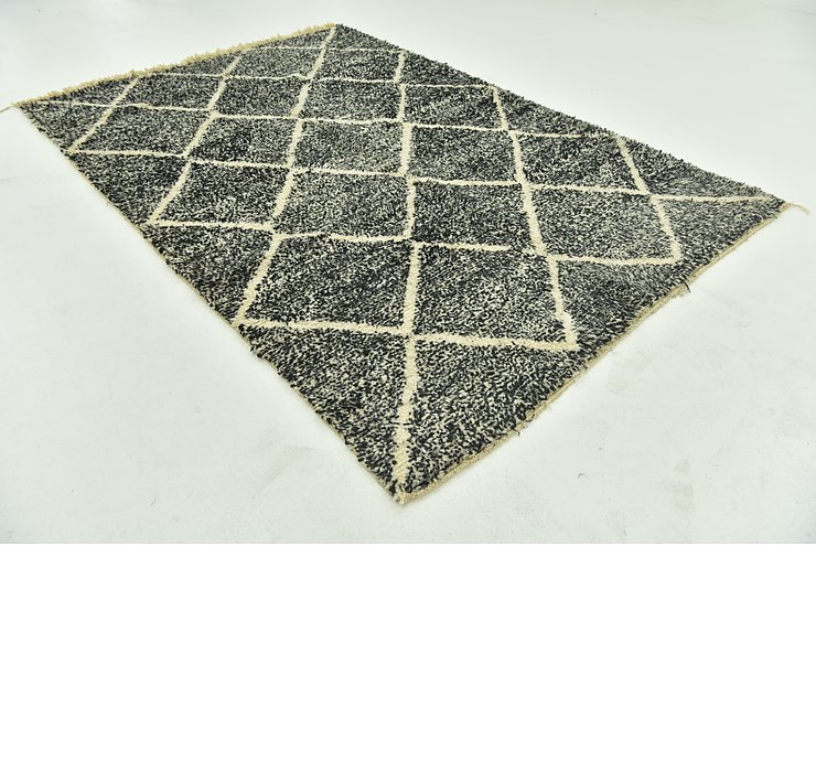 8x10 Black Shag Modern Rugs Rugs.ca