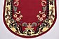 2' 4 x 5' 3 Art Deco Oval Rug thumbnail image 4