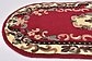 2' 4 x 5' 3 Art Deco Oval Rug thumbnail image 5