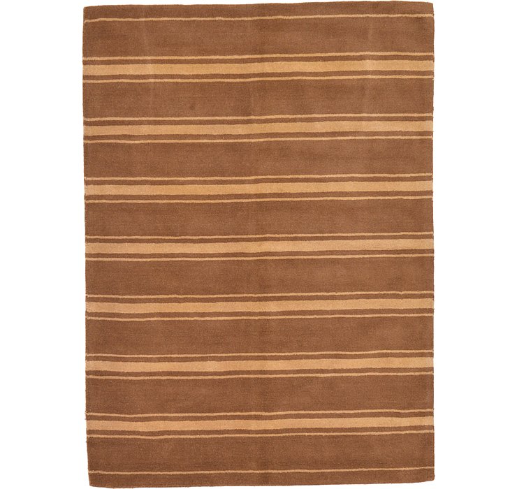 5' 7 x 7' 11 Reproduction Gabbeh Rug