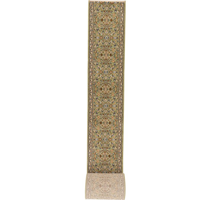 2' 7 x 67' Kashan Design Runner Rug