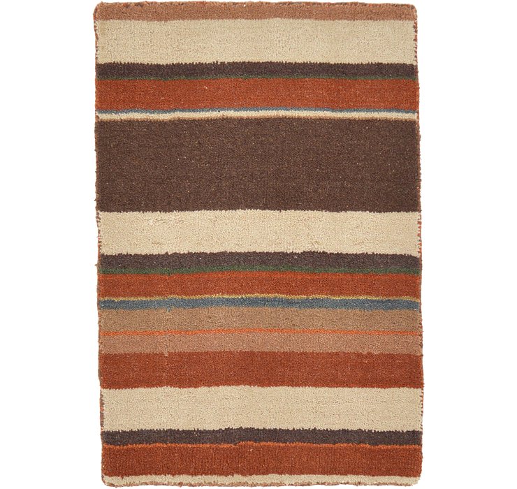 2' x 3' Reproduction Gabbeh Rug