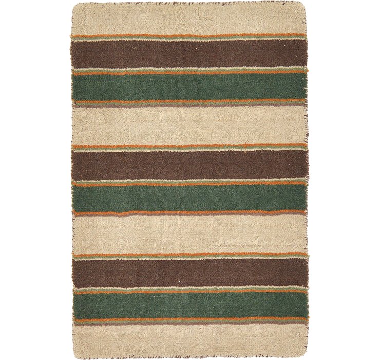 2' x 3' Reproduction Gabbeh Rug