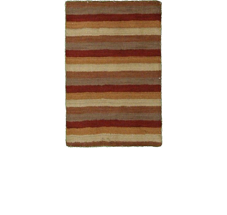 2' x 3' Reproduction Gabbeh Rug