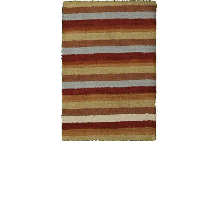 2' x 3' Reproduction Gabbeh Rug