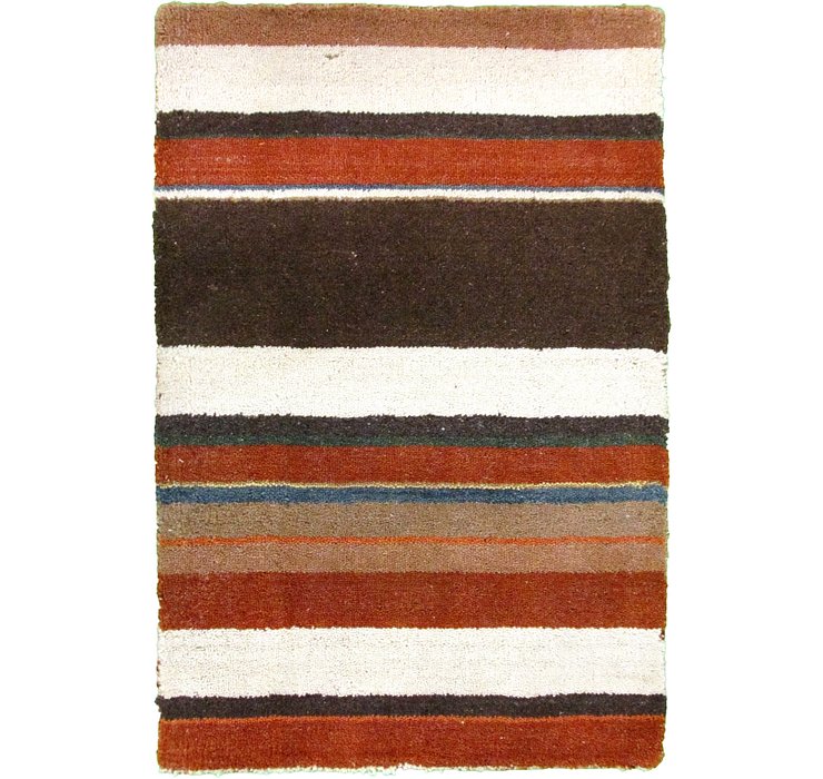 2' x 3' Reproduction Gabbeh Rug