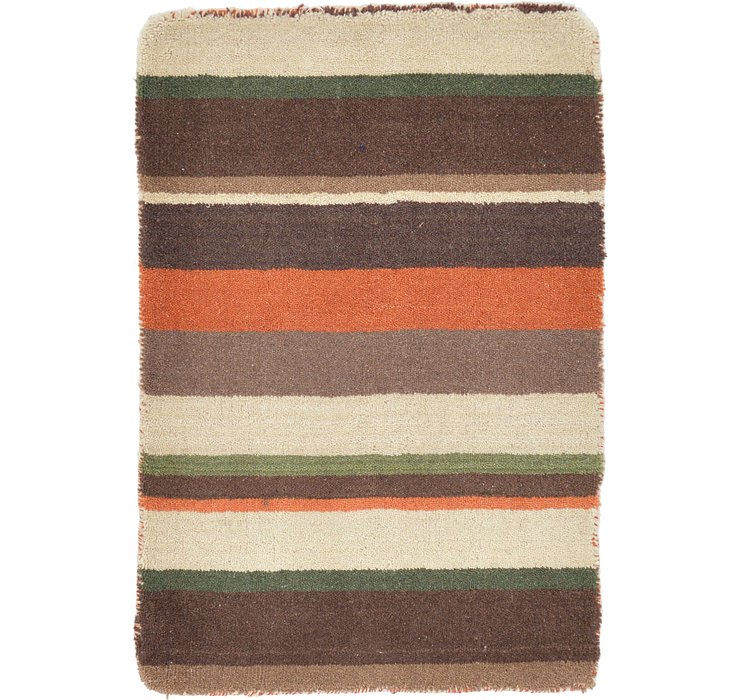 2' x 3' Reproduction Gabbeh Rug